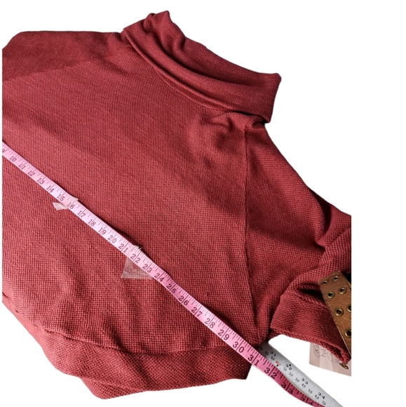 Plume & Thread USA Made Cowl Neck Poncho Top Coastal Grandma Gorp Size Medium - Picture 10 of 14